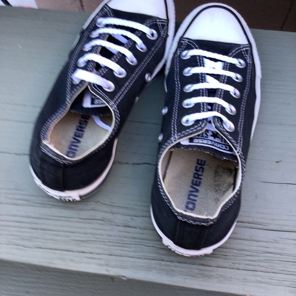 Converse Chuck Taylor All Star OX Shoe - Women's Black / White - Picture 4 of 7